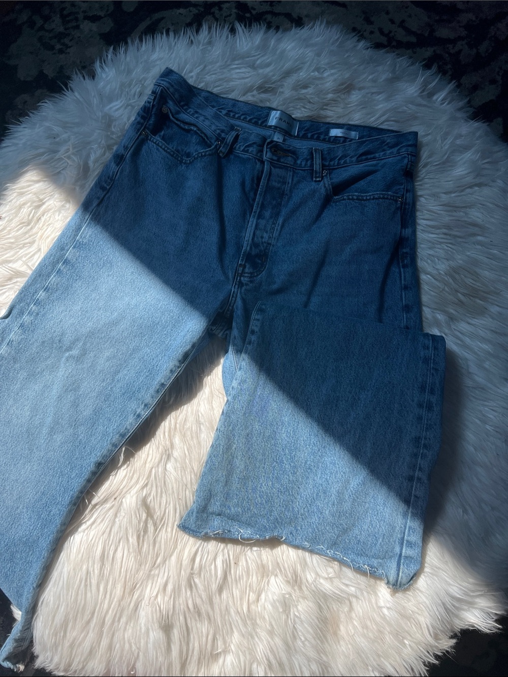 Frame The LAX  Wide Leg Jeans